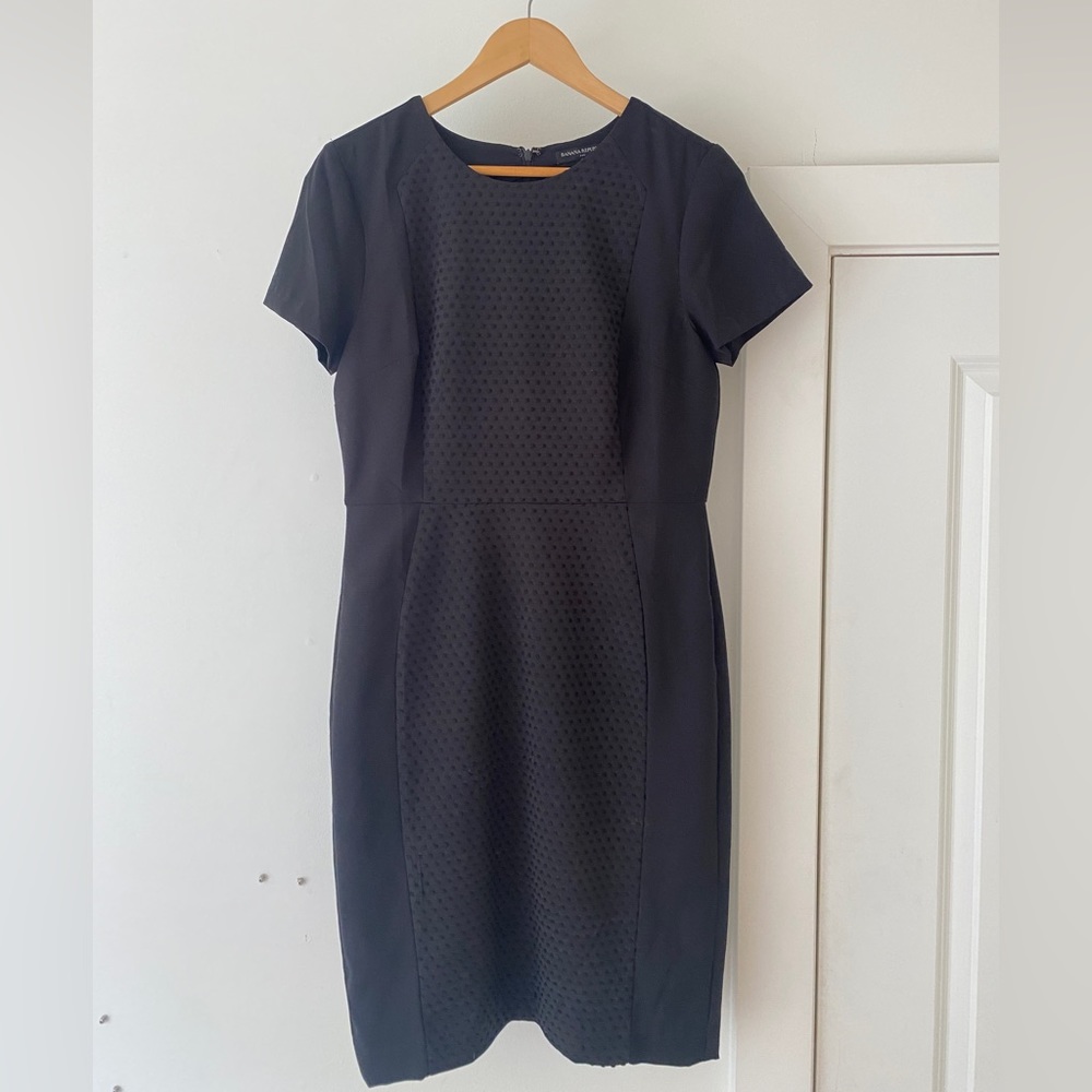 Banana Republic Lined Dress Black